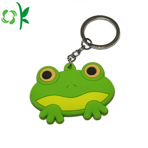 Hurtownia Niestandardowy silikonowy miękki breloczek 3D PVC Keychain