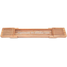 Adjustable Bamboo Bathtub Caddy Natual bathtub caddy