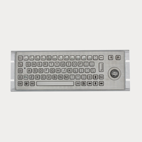 Robust metall tastatur og spor ball