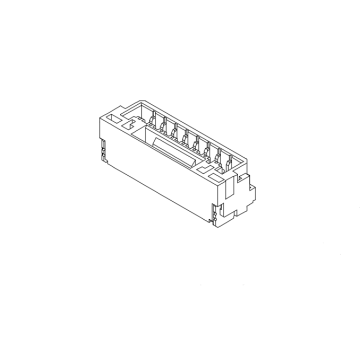 Pitch de 1,25 mm 180 ° Wafer-Smt AW1257V-S-XP