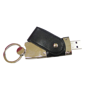 Special Luxury Full Capacity Leather USB Stick