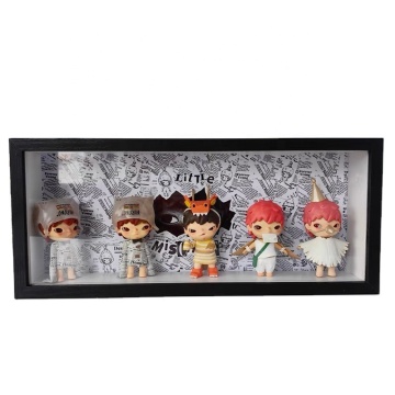 Factory Direct Mini Clear Display Box for LEGO and Pop Mart Action Figures
