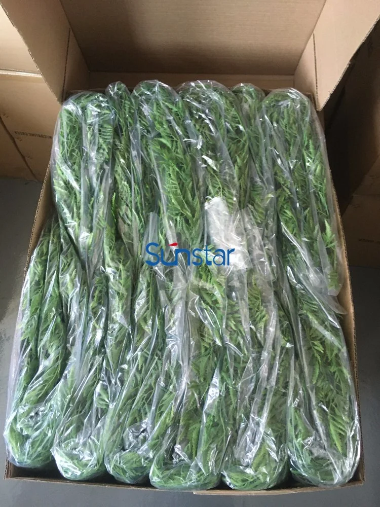 Artificial Christmas Twig PE Plastic Jumbo Pine Pick Artificial Plant for Holiday Decoration (49109)