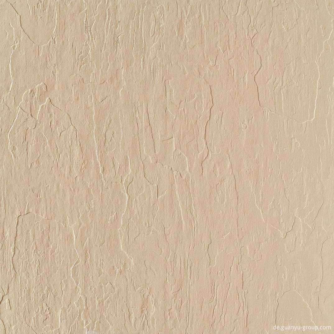 Rock Surface Beige Glazed Porcelain Tile