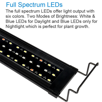 Éclairage LED pour aquarium à spectre complet Heto Aquarium