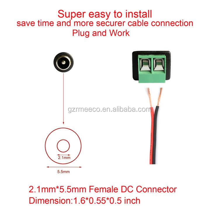 2pin connector bnc female