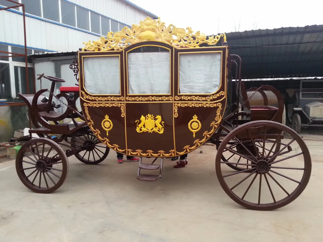 Exquisite Wedding Royal Princess Horse Carriage