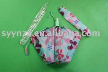 double layers automatic 2 folding umbrella