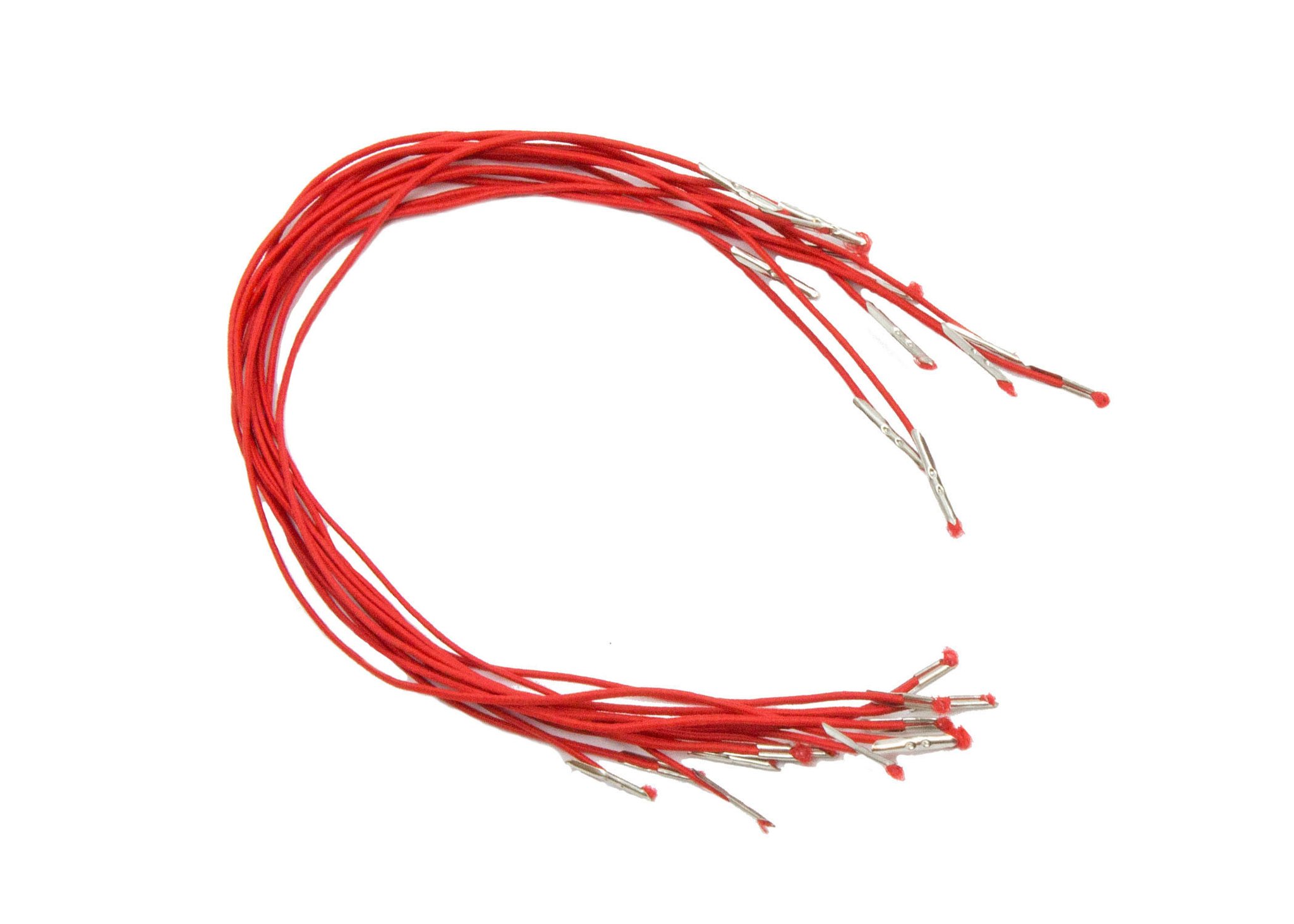 Multicolor Elastic Cord With Metal Barb