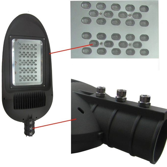 Lumileds IP65 LED Street Light Road Lamps with Photocell (SLRR27 100W)