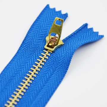 Top quality  golden metal zippers for handbag