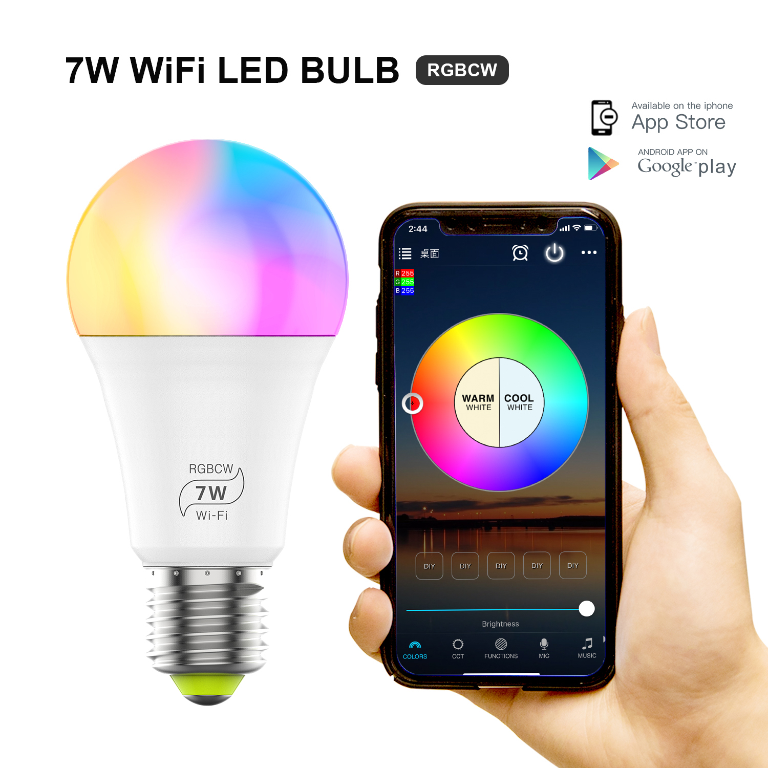 7W smart bulb