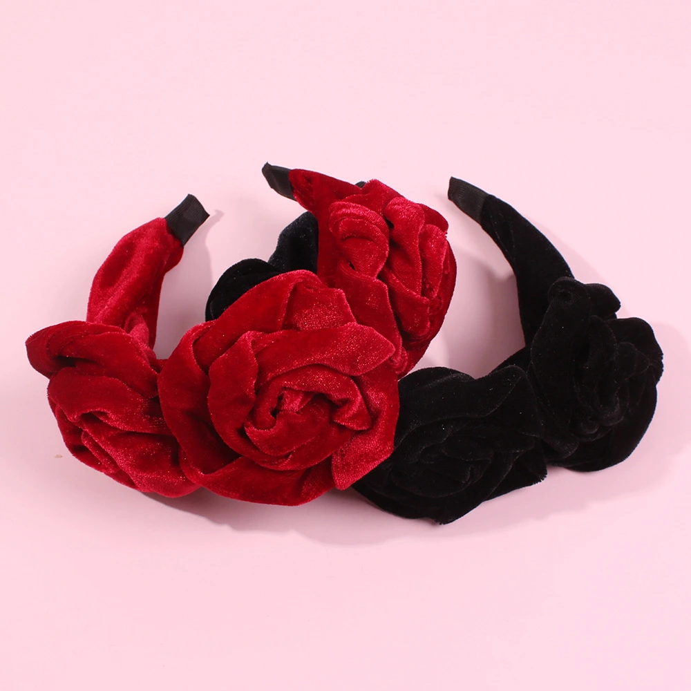 Factory Affordable Price Woman Scrunchy Hair Band Luxury Golden Velvet Cloth