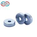 High quality strong Zn coating countersunk magnet