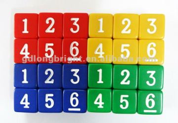 Number Dice Plastic Dice Factory