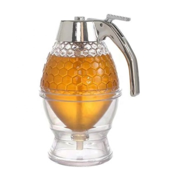 Acrylic Honey Dispenser with Stand - Honey Container