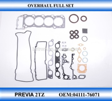 Engine gasket kit 2TZ 4111-76071 overhaul gasket kit engine overhaul gasket set