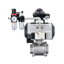 Ball Valve Single Acting Globe Threaded for Automatic