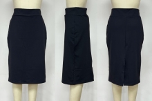 Women Solid High Waist Pencil Skirts