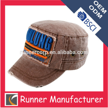 Best sale army cap with embroidery logo