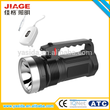 Popular portable rechargeable 10w led emergency outdoor searchlight