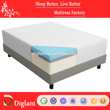 14-Inch Supportive High Density Base Foam Gel Mattress with Tencel Fabric