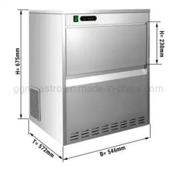 Ice Machine Ice Maker with Bullet Shape