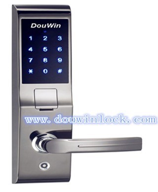 Fireproof home gate pin code fingerprint door lock