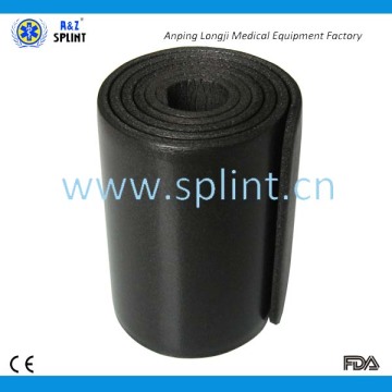 Black Moldable Foam Splint