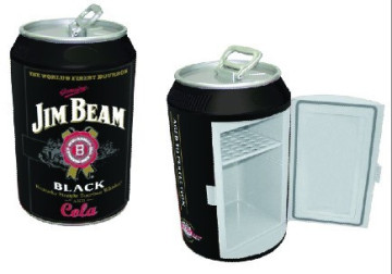 Promotional Can Shape Mini Fridge - Jim Beam