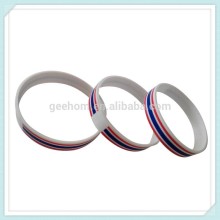 rubber silicon chip wristband rubber charm bracelet 2015