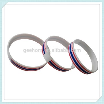 rubber silicon chip wristband rubber charm bracelet 2015