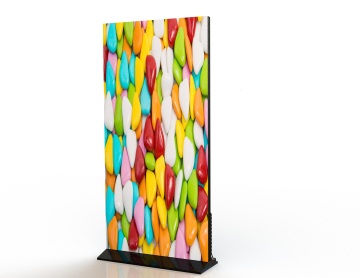 Portable Rolling LED Poster Display Screen