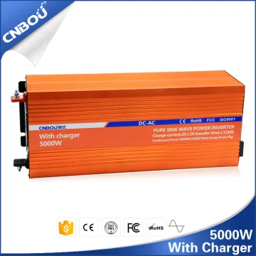 dc to ac power inverter with battery charger