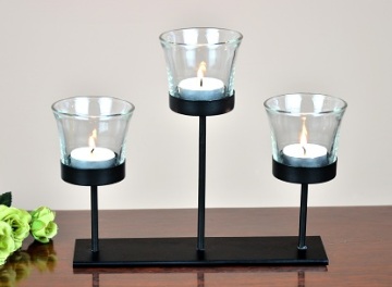 home table decoration metal tea light holder candle holder