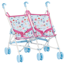 Luxurious Metal Doll Pram Stroller - Custom Made Baby Doll Stroller OEM ODM Factory