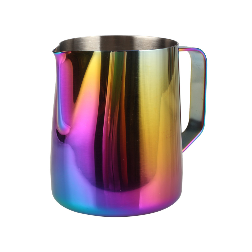 Food Grade Stainless Steel Rainbow Milk Cup