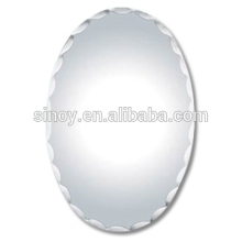 Silver coated 3mm bathroom accessories mirrors