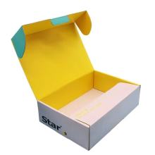 Custom Eco-Friendly Cardboard Clothing Packaging Boxes - Flip Top Gift Paper Boxes