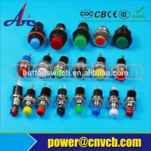 waterproof push button switch 22mm Plastic button /push button switch