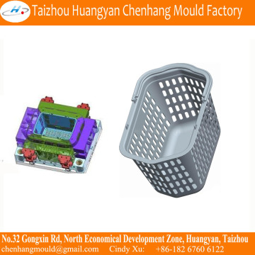China plastic mould manufactuer for bicycle basket plastic