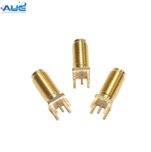 PCB Mount SMA Female Jack Straight RF Connector Adapter
