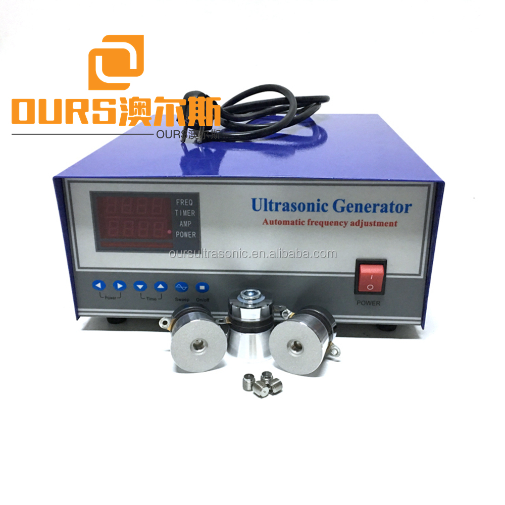 The Stable 25KHz 20KHz Ultrasonic cleaning Generator Supplier 900W