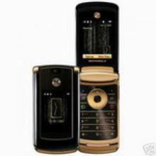 sell mobile phones Motorola RAZR 2 V8 gold unlocked