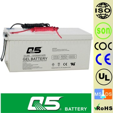 12V200AH Solar Battery GEL Battery Standard Products