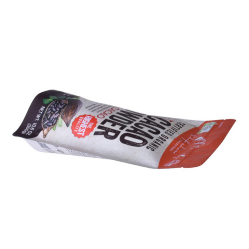 Paquete de polvo de cacao de bolsa de café de papel de plástico laminado