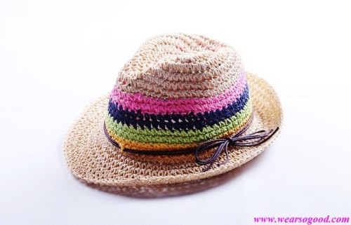 Wheat Straw Hat/Lady Straw Hat/Paper Hat (HYGZ005)