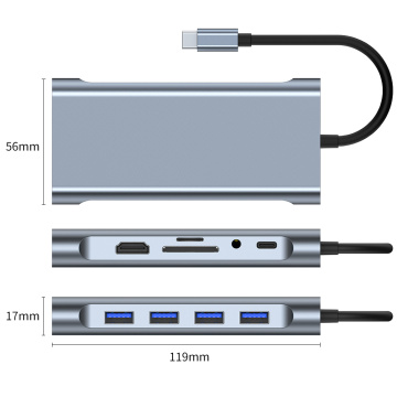 11 in 1 Type C Hub Expansion Dock