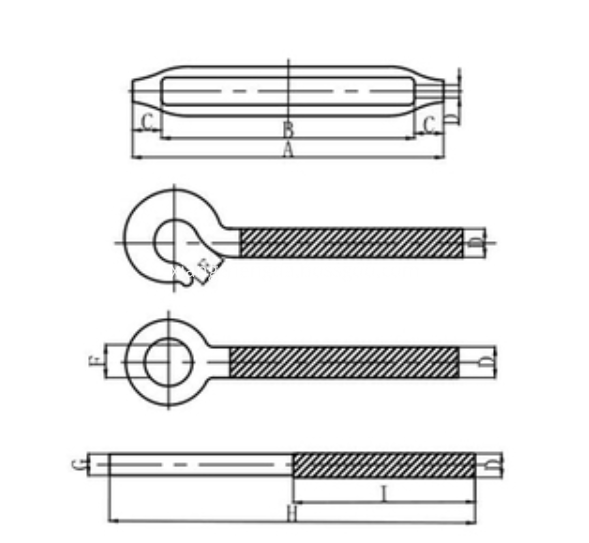 Forged Frame Turnbuckle