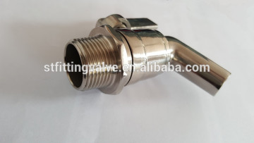 Stainless Steel Bib Tap for wine brewing